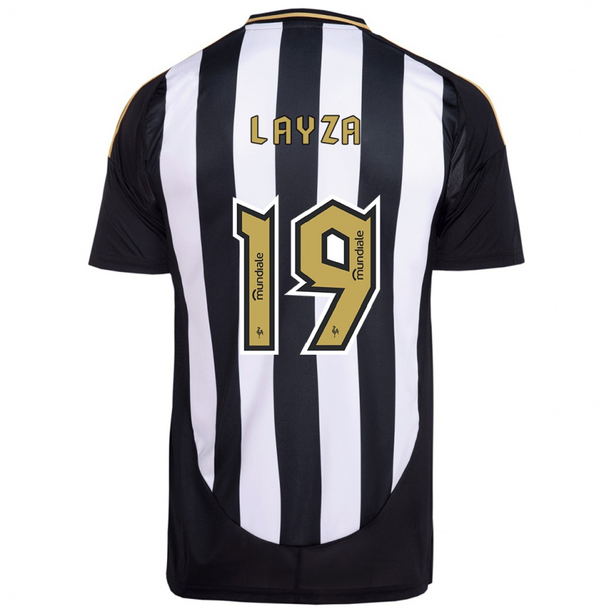 ילדים כדורגל Layza #19 לבן פנינה ג'רזי ביתית 2025/26