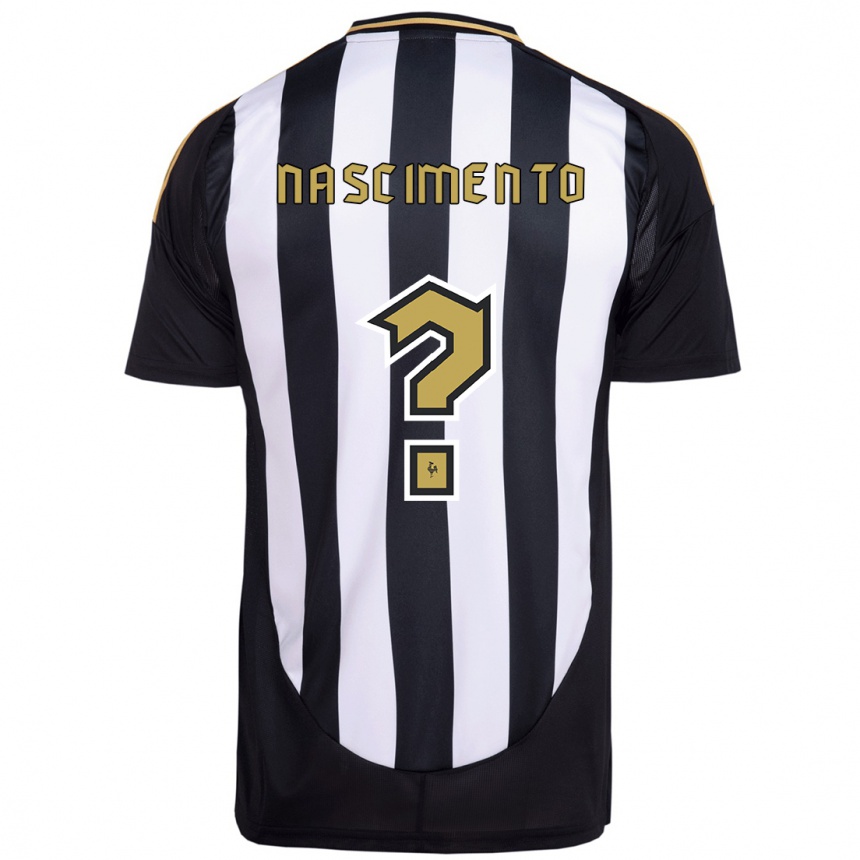 ילדים כדורגל Ruan Nascimento #0 לבן פנינה ג'רזי ביתית 2025/26