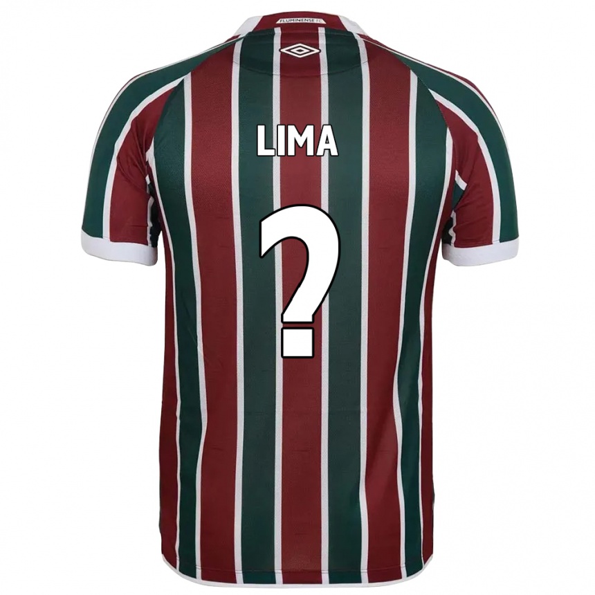 ילדים כדורגל Daniel Lima #0 לבן ירוק חום-ערמוני ג'רזי ביתית 2025/26
