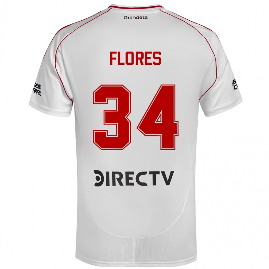 ילדים כדורגל Brenda Flores #34 בורדו מג'נטה ג'רזי ביתית 2025/26