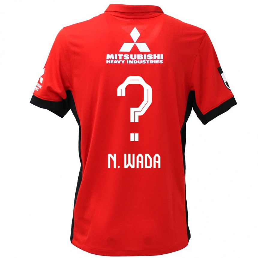 ילדים כדורגל Naoya Wada #0 לבן שחור ג'רזי ביתית 2025/26