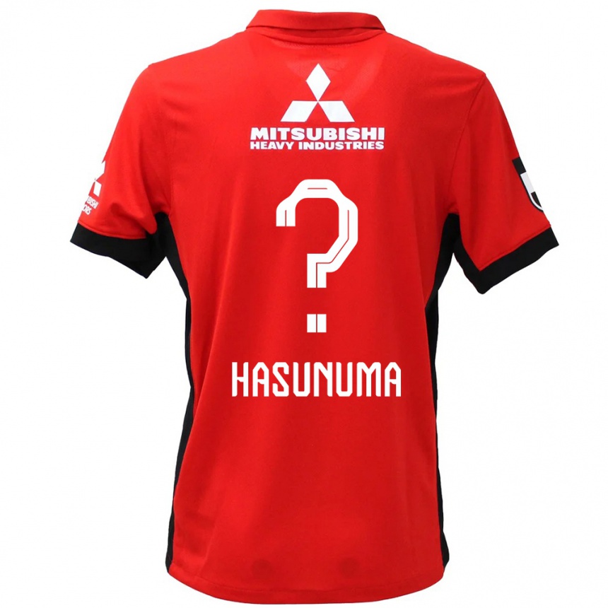 ילדים כדורגל Shunsuke Hasunuma #0 לבן שחור ג'רזי ביתית 2025/26