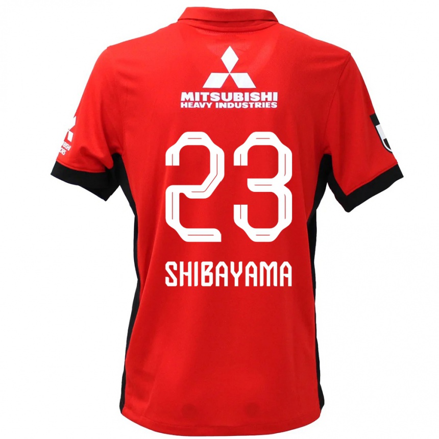 ילדים כדורגל Fumina Shibayama #23 לבן שחור ג'רזי ביתית 2025/26