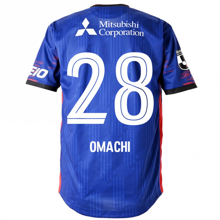 ילדים כדורגל Shugo Omachi #28 לבן שחור ג'רזי ביתית 2025/26
