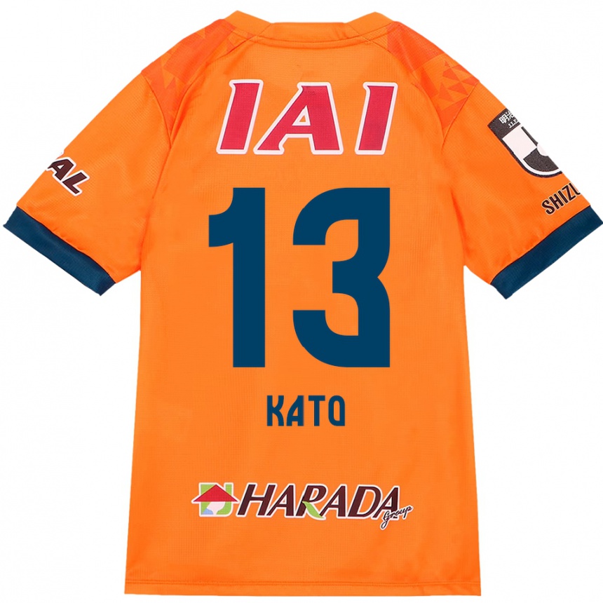 ילדים כדורגל Daiya Kato #13 לבן כחול מלכותי ג'רזי ביתית 2025/26