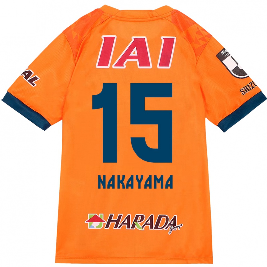 ילדים כדורגל Atsuki Nakayama #15 לבן כחול מלכותי ג'רזי ביתית 2025/26
