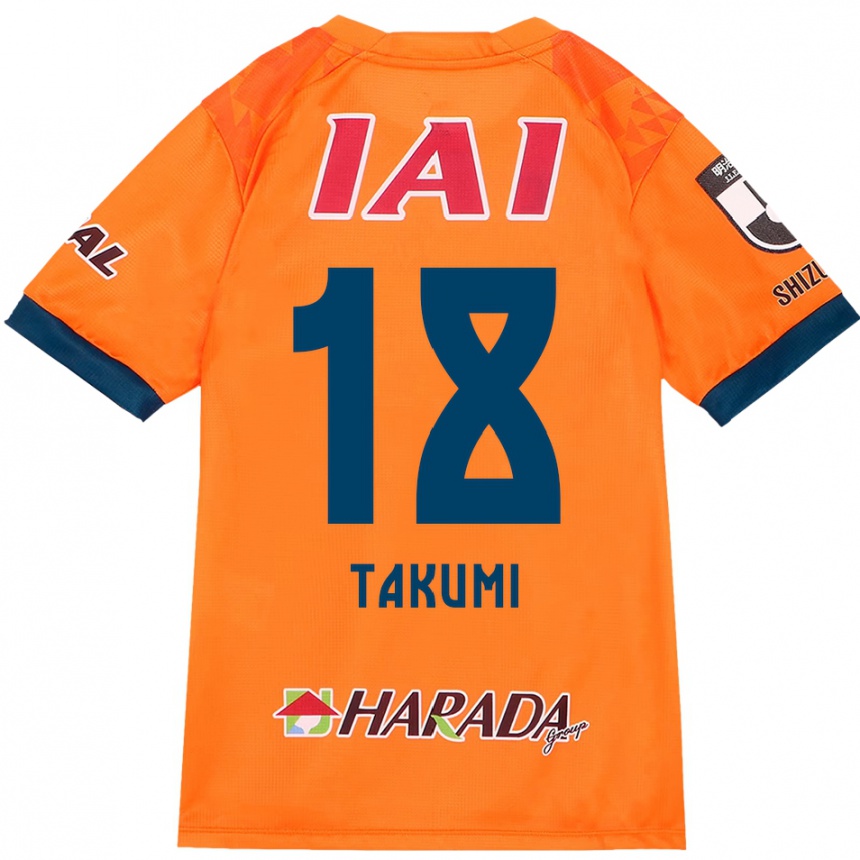 ילדים כדורגל Takumi Kato #18 לבן כחול מלכותי ג'רזי ביתית 2025/26