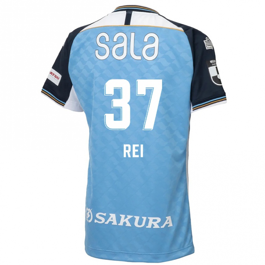 ילדים כדורגל Rei Hirakawa #37 לבן שחור ג'רזי ביתית 2025/26