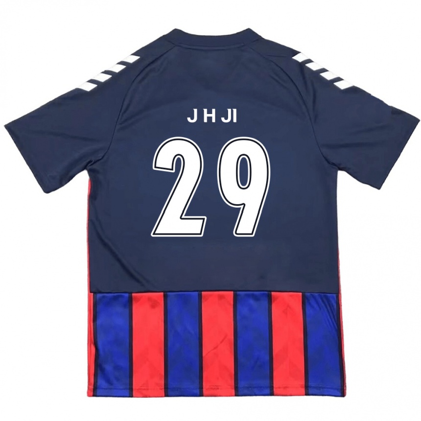 ילדים כדורגל Jung-Hoon Ji #29 לבן פנינה אדום ג'רזי ביתית 2025/26
