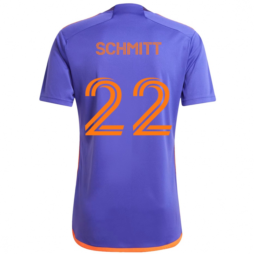 ילדים כדורגל טייט שמיט #22 כתום לבן הרחק ג'רזי 2025/26