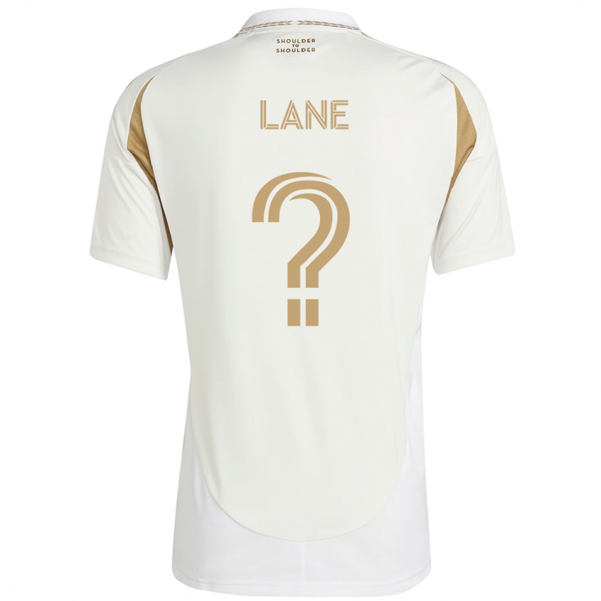 ילדים כדורגל James Lane #0 שחור חום הרחק ג'רזי 2025/26