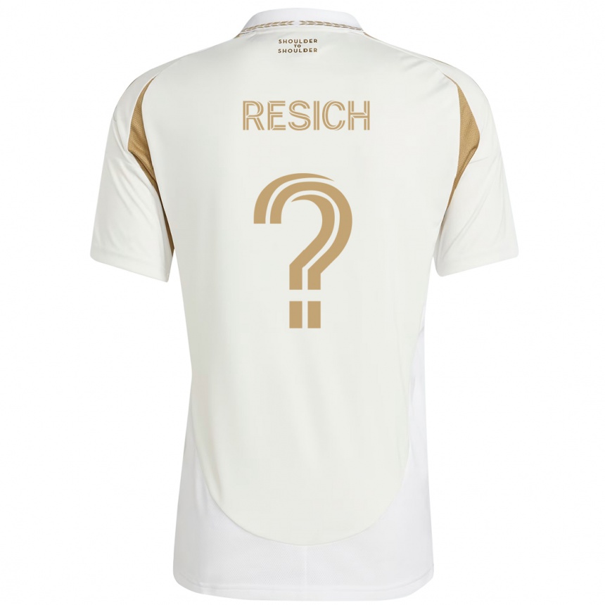 ילדים כדורגל Dempsey Resich #0 שחור חום הרחק ג'רזי 2025/26
