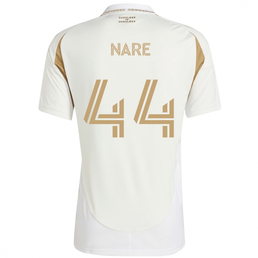 ילדים כדורגל Thabo Nare #44 שחור חום הרחק ג'רזי 2025/26