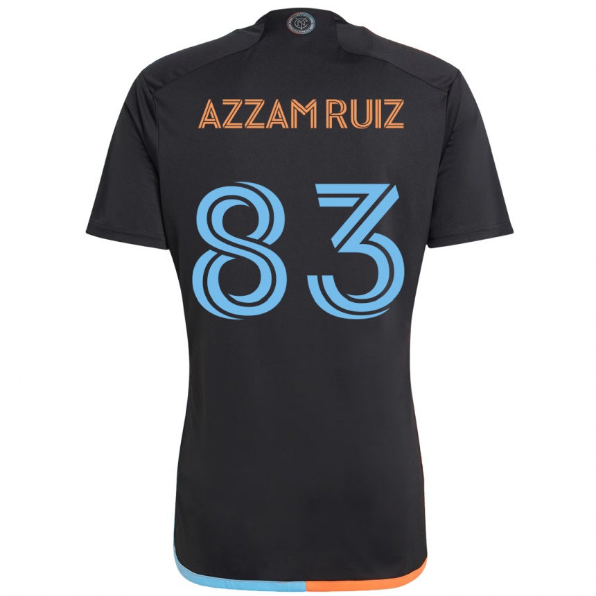 ילדים כדורגל Camil Azzam Ruiz #83 תכלת הרחק ג'רזי 2025/26
