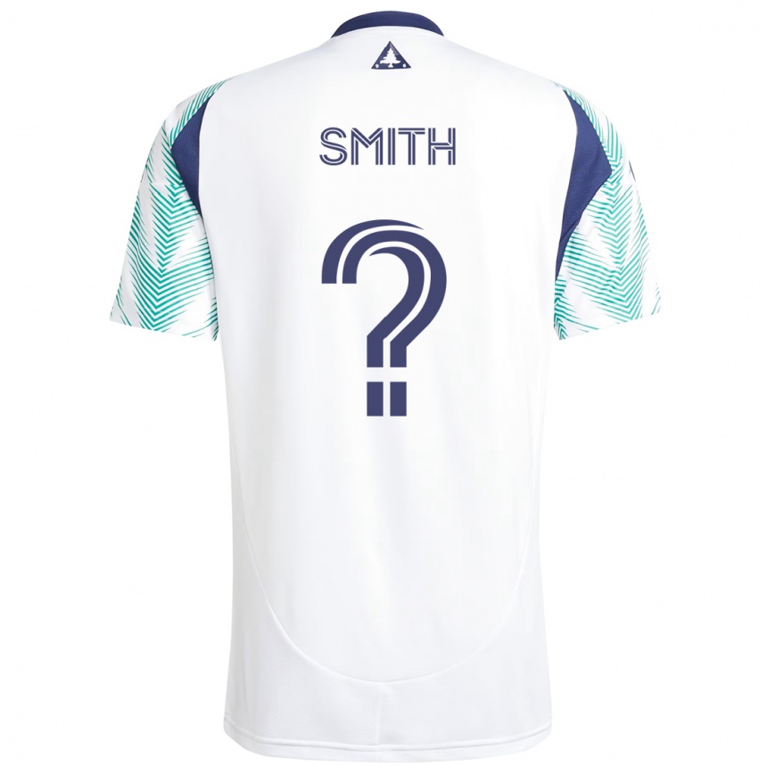 ילדים כדורגל Braedon Smith #0 כחול אדום הרחק ג'רזי 2025/26