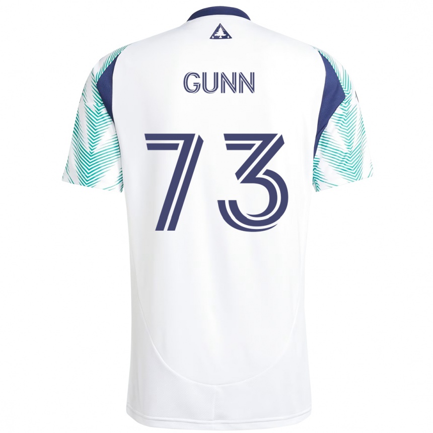 ילדים כדורגל Jd Gunn #73 כחול אדום הרחק ג'רזי 2025/26