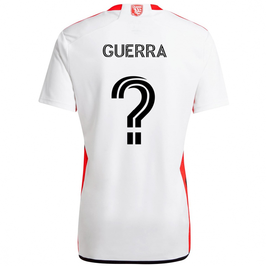 ילדים כדורגל Mathew Guerra #0 שחור כחול כהה הרחק ג'רזי 2025/26