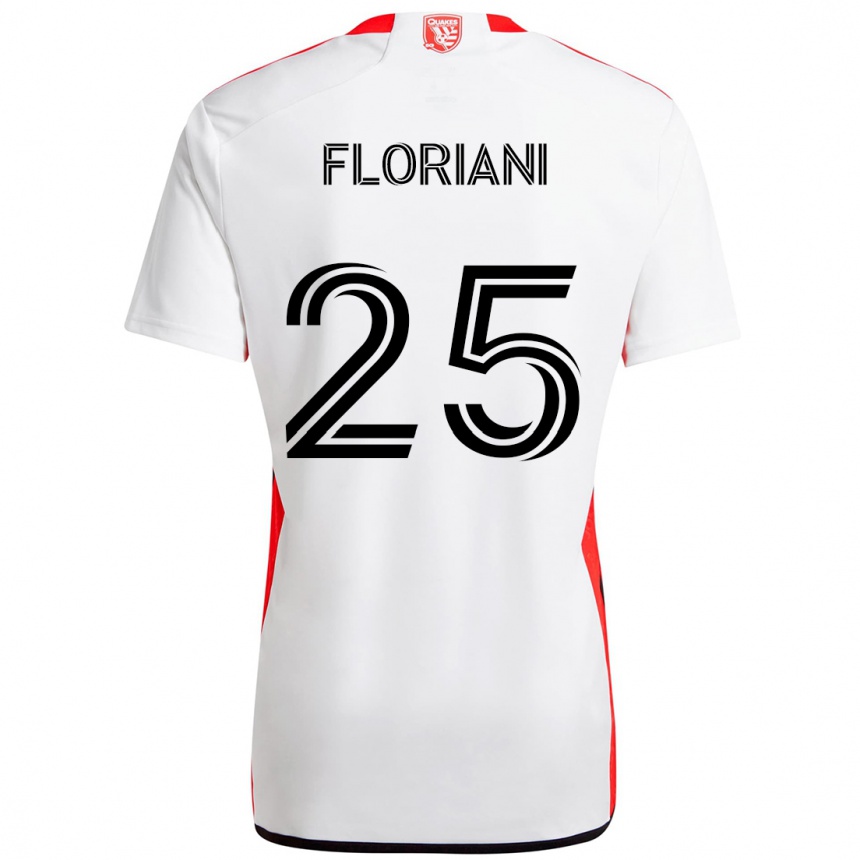 ילדים כדורגל Max Floriani #25 שחור כחול כהה הרחק ג'רזי 2025/26