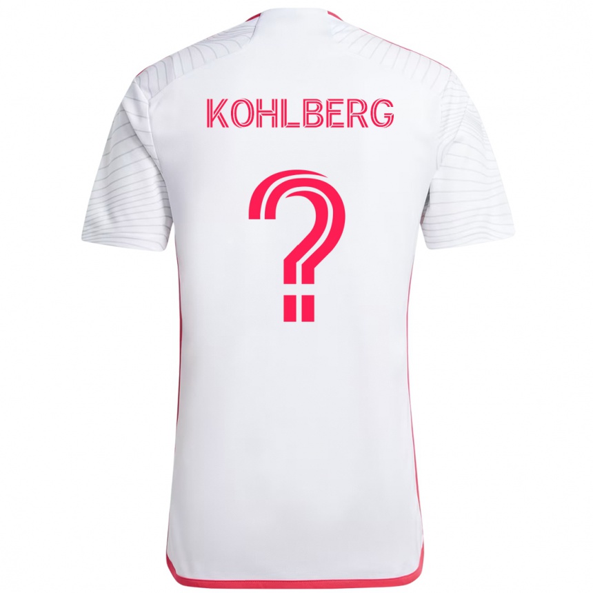 ילדים כדורגל Andrew Kohlberg #0 מג'נטה לבן הרחק ג'רזי 2025/26