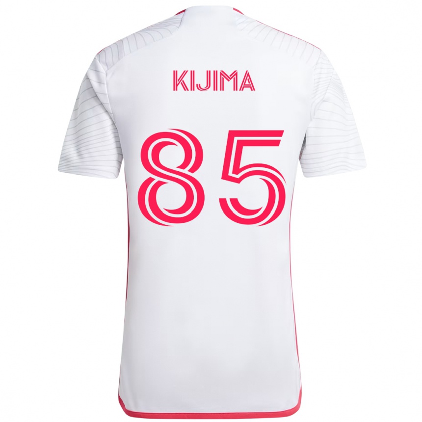 ילדים כדורגל Hosei Kijima #85 מג'נטה לבן הרחק ג'רזי 2025/26