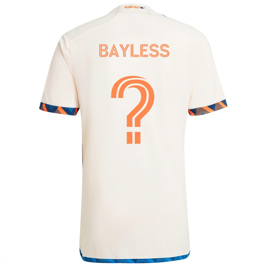 ילדים כדורגל Blake Bayless #0 כחול כהה כתום הרחק ג'רזי 2025/26