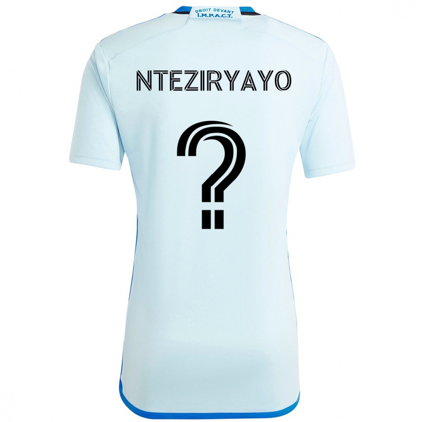 ילדים כדורגל Josh Nteziryayo #0 כחול כהה שחור הרחק ג'רזי 2025/26