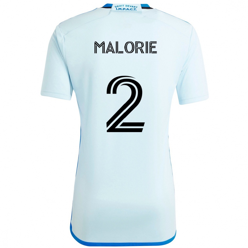 ילדים כדורגל Tremblay Malorie #2 כחול כהה שחור הרחק ג'רזי 2025/26