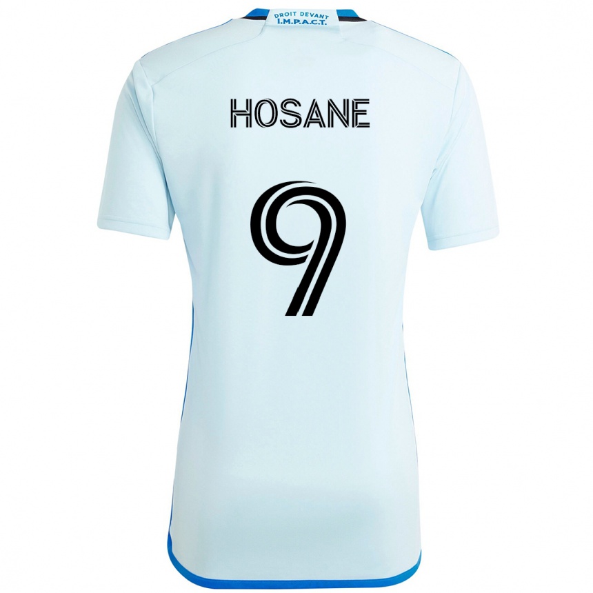 ילדים כדורגל Soukou Hosane #9 כחול כהה שחור הרחק ג'רזי 2025/26