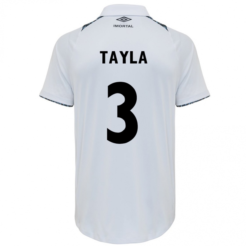ילדים כדורגל Tayla #3 כחול שחור לבן הרחק ג'רזי 2025/26