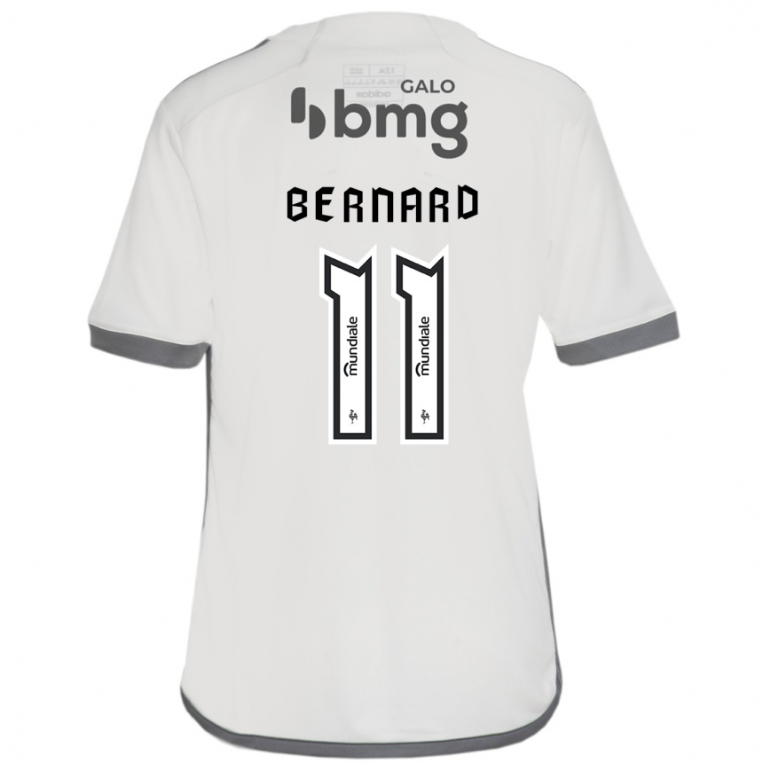 ילדים כדורגל Bernard #11 לבן שחור הרחק ג'רזי 2025/26