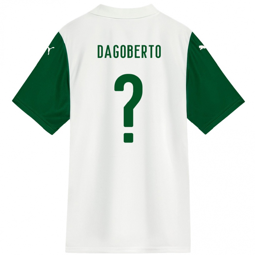 ילדים כדורגל Dagoberto #0 ירוק לבן הרחק ג'רזי 2025/26