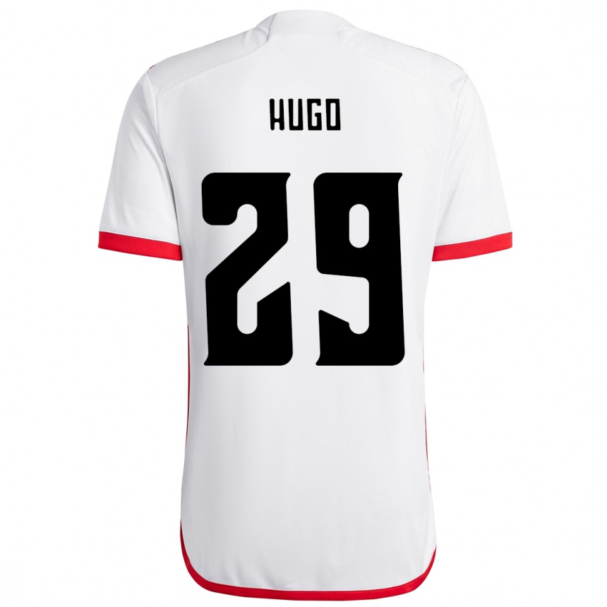 ילדים כדורגל Victor Hugo #29 אדום שחור הרחק ג'רזי 2025/26
