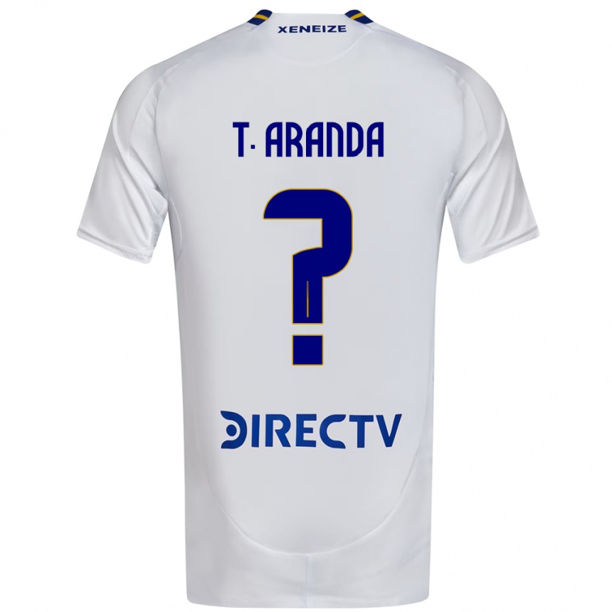 ילדים כדורגל Tomás Aranda #0 כחול מלכותי צהוב הרחק ג'רזי 2025/26