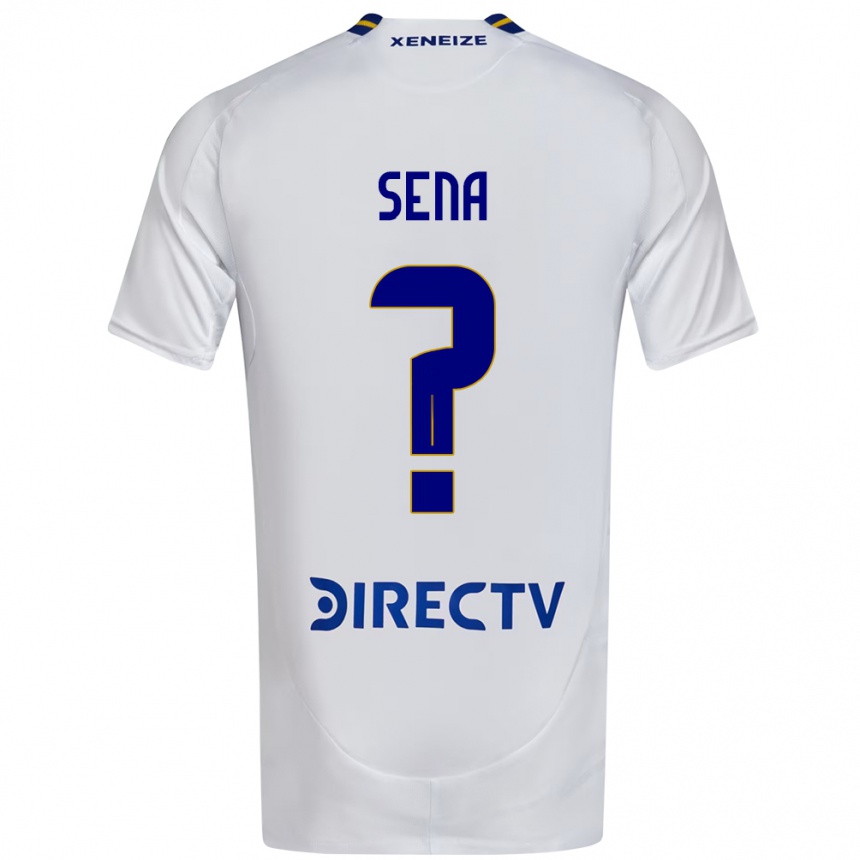 ילדים כדורגל Fabricio Sena #0 כחול מלכותי צהוב הרחק ג'רזי 2025/26