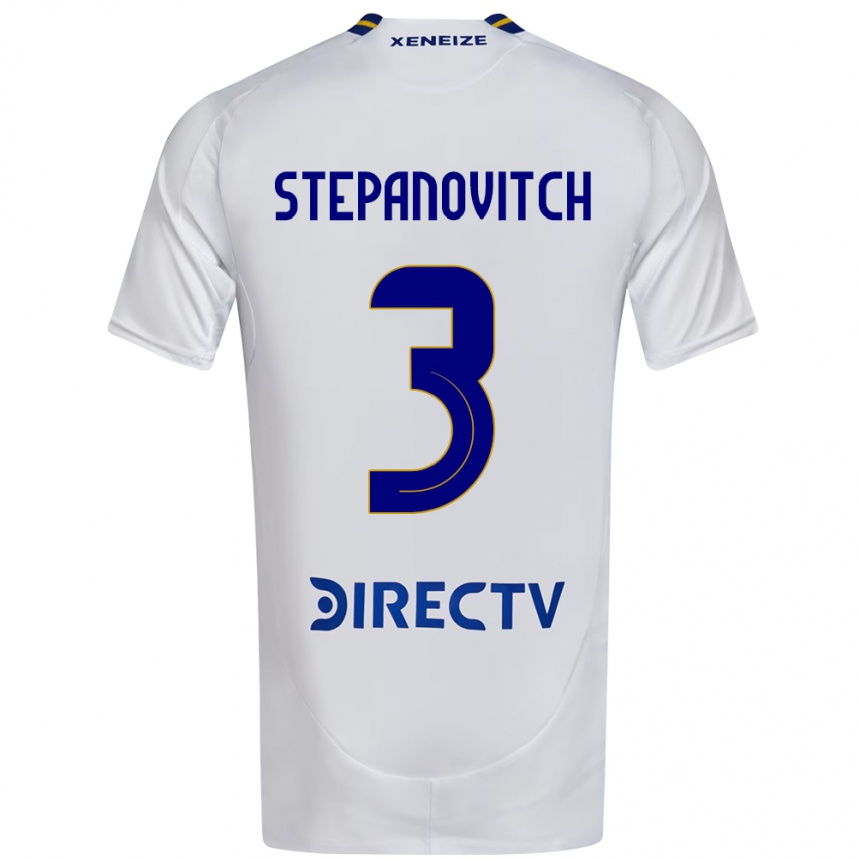 ילדים כדורגל Nicolás Stepanovitch #3 כחול מלכותי צהוב הרחק ג'רזי 2025/26