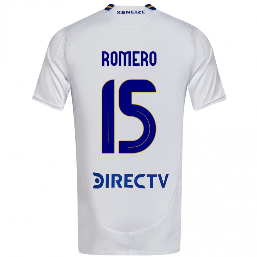 ילדים כדורגל Alejo Romero #15 כחול מלכותי צהוב הרחק ג'רזי 2025/26