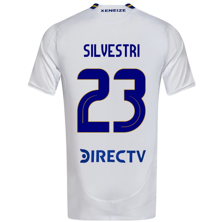 ילדים כדורגל Delfina Silvestri #23 כחול מלכותי צהוב הרחק ג'רזי 2025/26