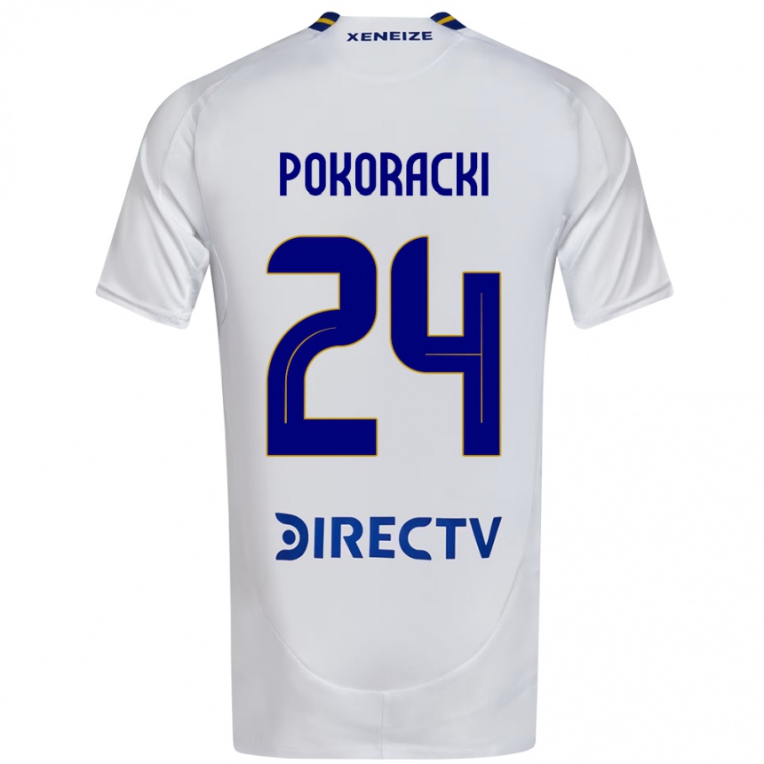 ילדים כדורגל Belén Pokoracki #24 כחול מלכותי צהוב הרחק ג'רזי 2025/26