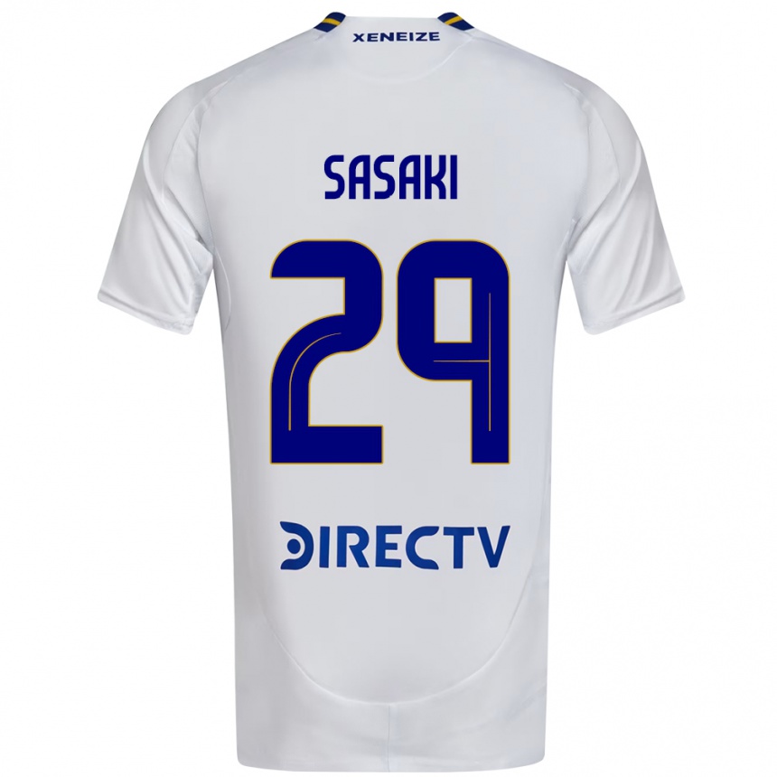 ילדים כדורגל Yuria Sasaki #29 כחול מלכותי צהוב הרחק ג'רזי 2025/26