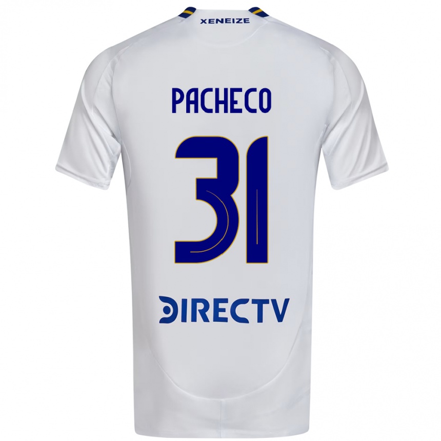 ילדים כדורגל Costanza Pacheco #31 כחול מלכותי צהוב הרחק ג'רזי 2025/26