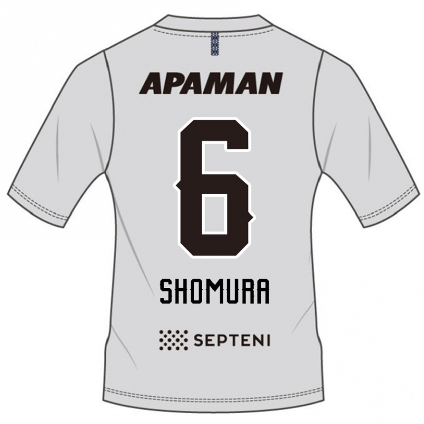 ילדים כדורגל Tomoki Shomura #6 כחול מלכותי לבן הרחק ג'רזי 2025/26