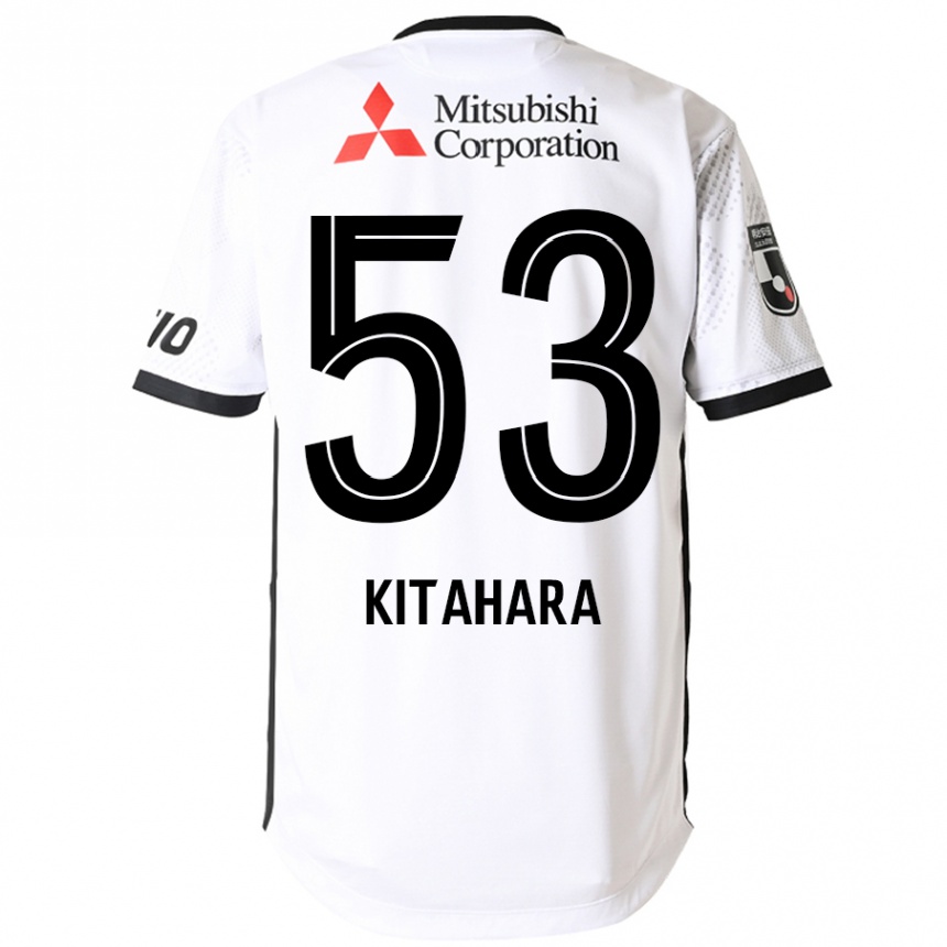 ילדים כדורגל Maki Kitahara #53 כחול מלכותי לבן הרחק ג'רזי 2025/26