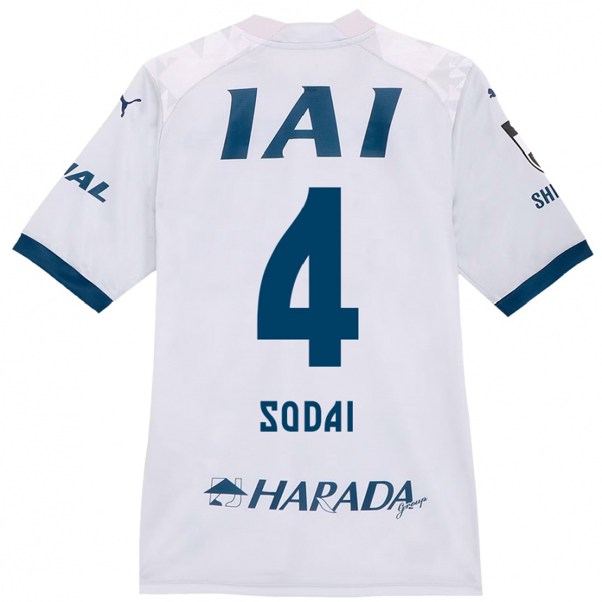 ילדים כדורגל Sodai Hasukawa #4 כתום אדום הרחק ג'רזי 2025/26
