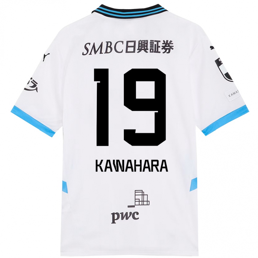 ילדים כדורגל So Kawahara #19 תכלת שמיים שחור הרחק ג'רזי 2025/26