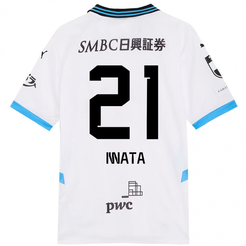 ילדים כדורגל Kantaro Iwata #21 תכלת שמיים שחור הרחק ג'רזי 2025/26