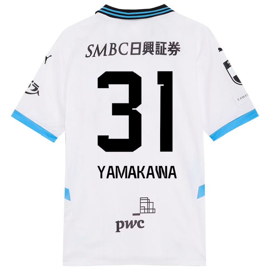 ילדים כדורגל Yohei Yamakawa #31 תכלת שמיים שחור הרחק ג'רזי 2025/26