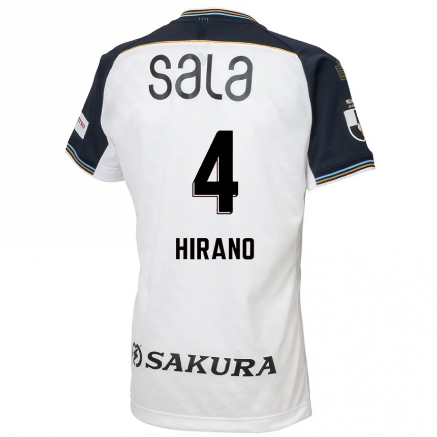 ילדים כדורגל Rion Hirano #4 תכלת שמיים שחור הרחק ג'רזי 2025/26