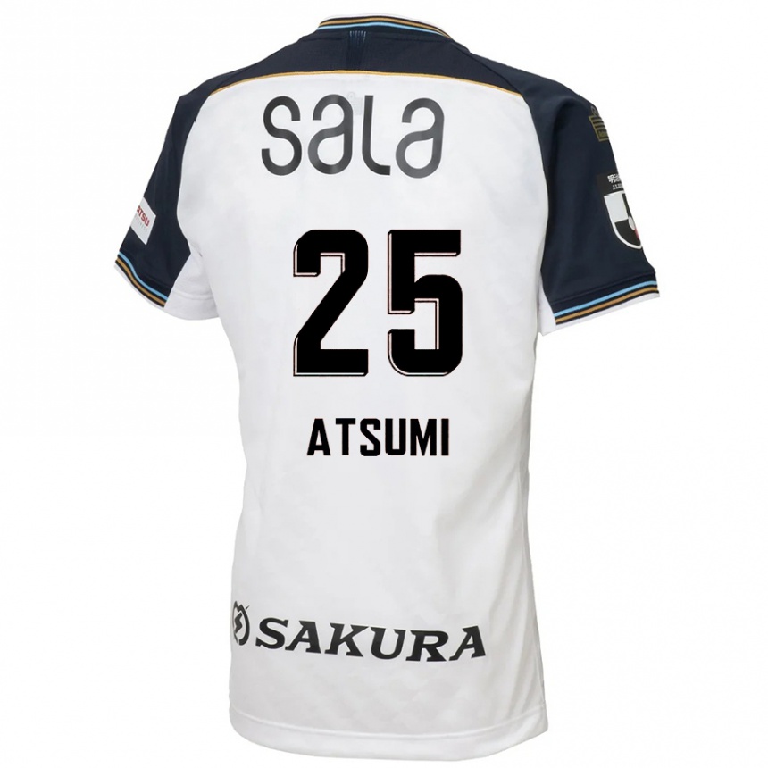 ילדים כדורגל Keita Atsumi #25 תכלת שמיים שחור הרחק ג'רזי 2025/26