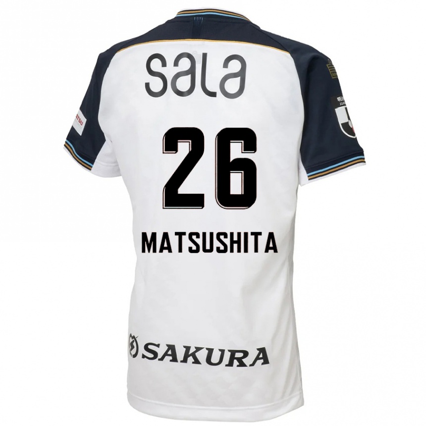 ילדים כדורגל Sota Matsushita #26 תכלת שמיים שחור הרחק ג'רזי 2025/26