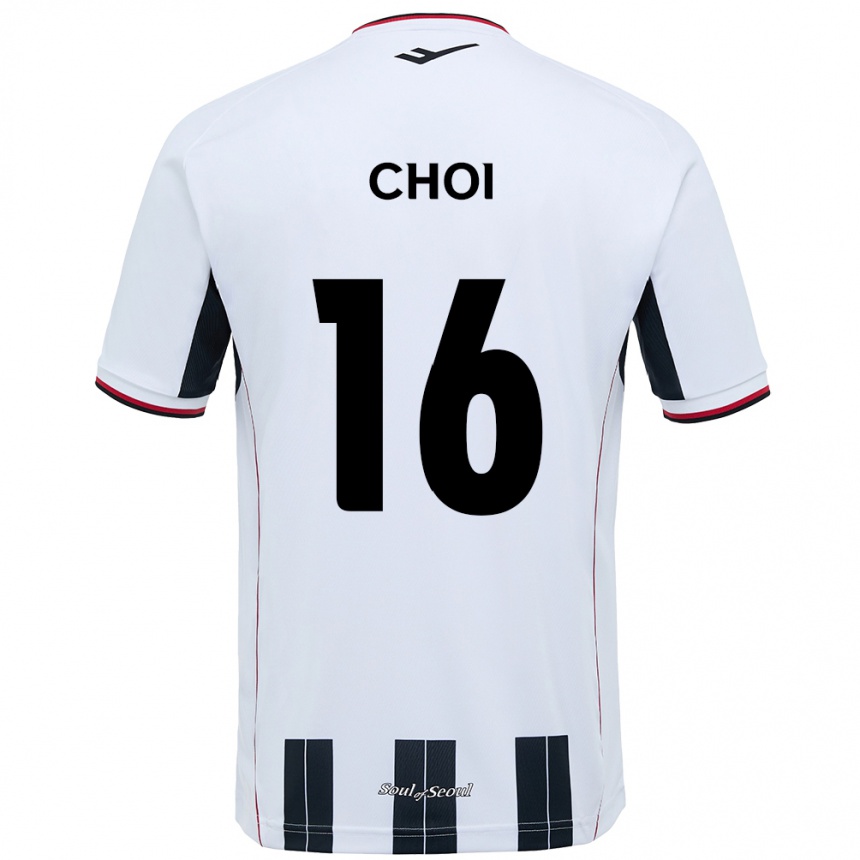 ילדים כדורגל Jun Choi #16 שחור אדום הרחק ג'רזי 2025/26